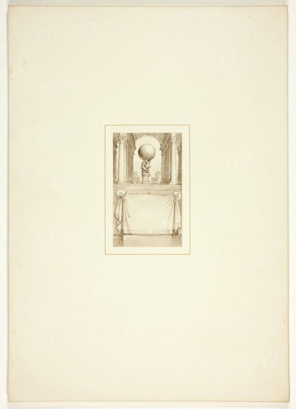Study for a plate from The Task, c. 1800.