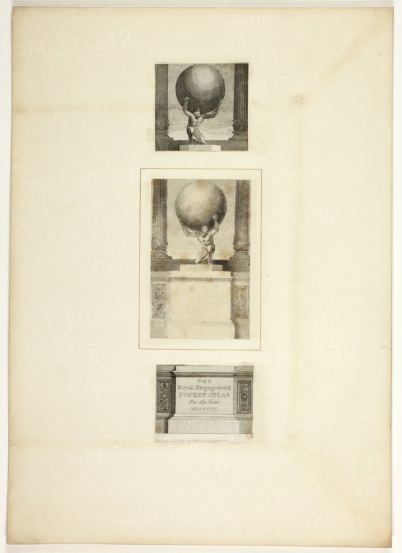 Study for frontispiece from Marmion, c. 1808.