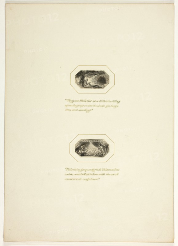 Study for a plate from Telemachus, c. 1797.