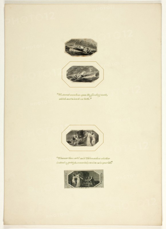 Study for a plate from Telemachus, c. 1797.