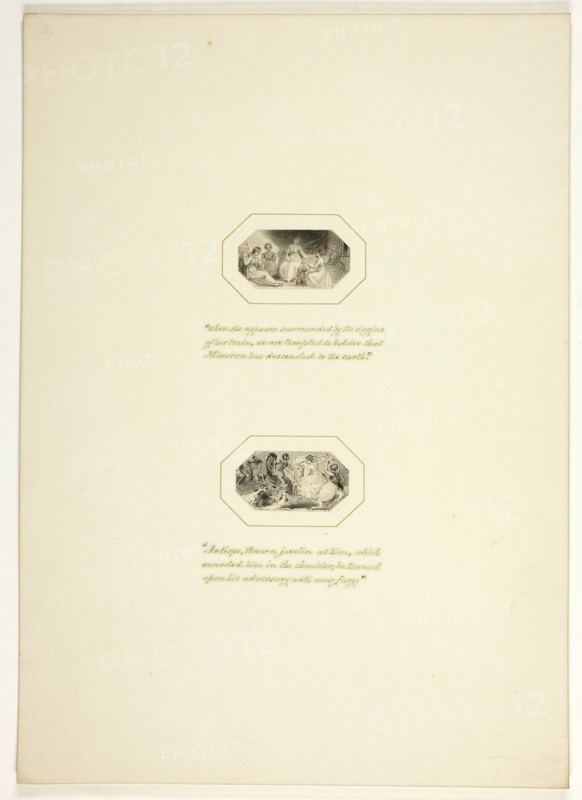 Study for a plate from Telemachus, c. 1797.