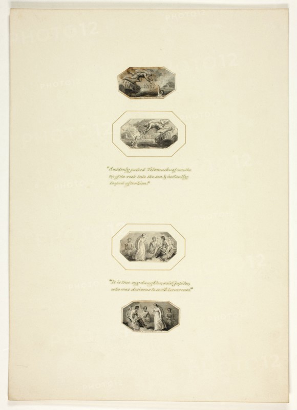 Study for a plate from Telemachus, c. 1797.
