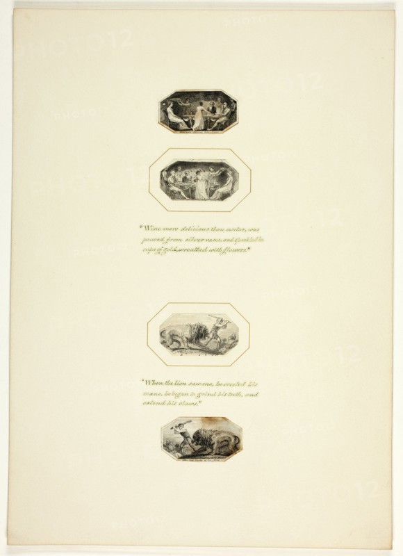 Study for a plate from Telemachus, c. 1797.