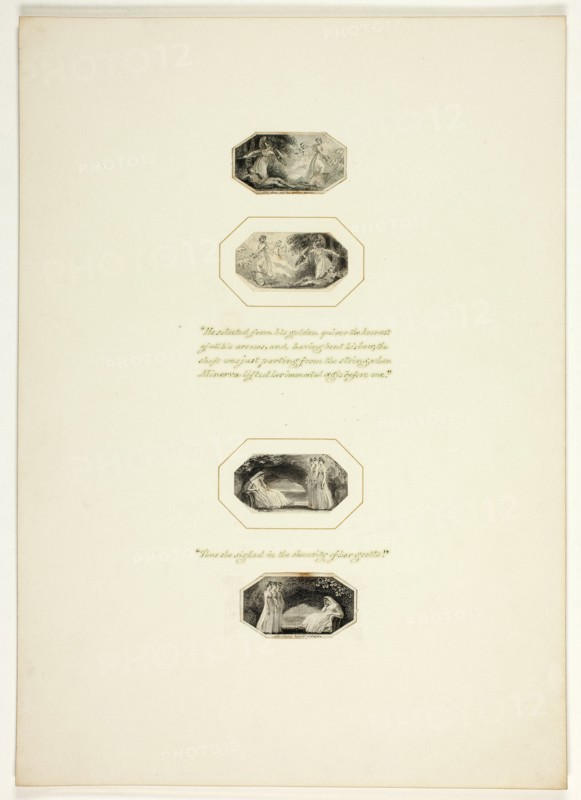 Study for a plate from Telemachus, c. 1797.