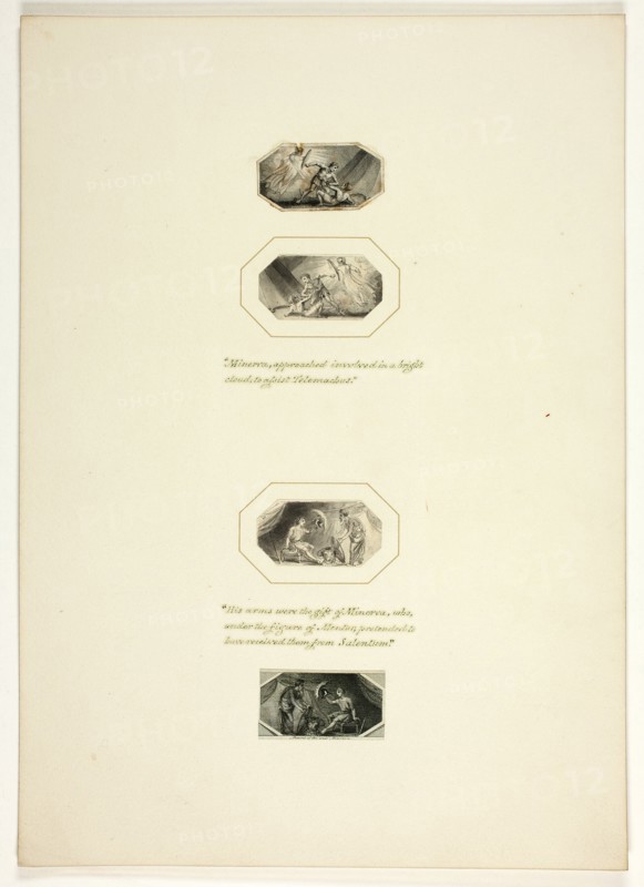 Study for a plate from Telemachus, c. 1797.
