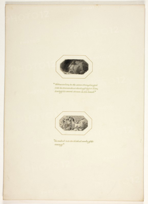 Study for a plate from Telemachus, c. 1797.