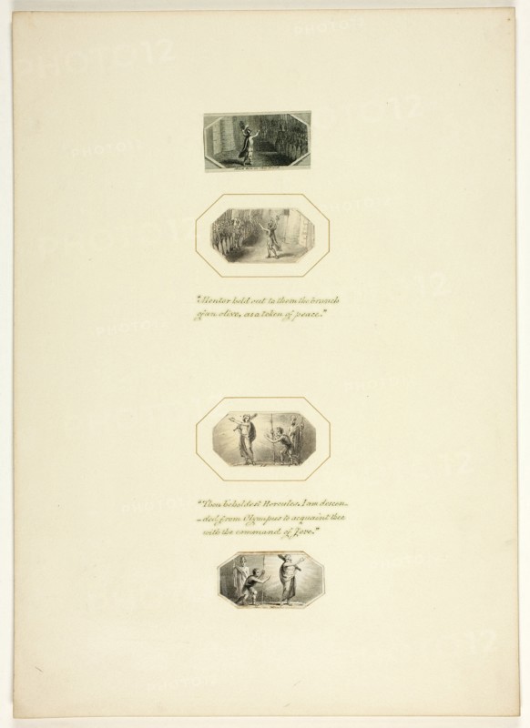Study for a plate from Telemachus, c. 1797.