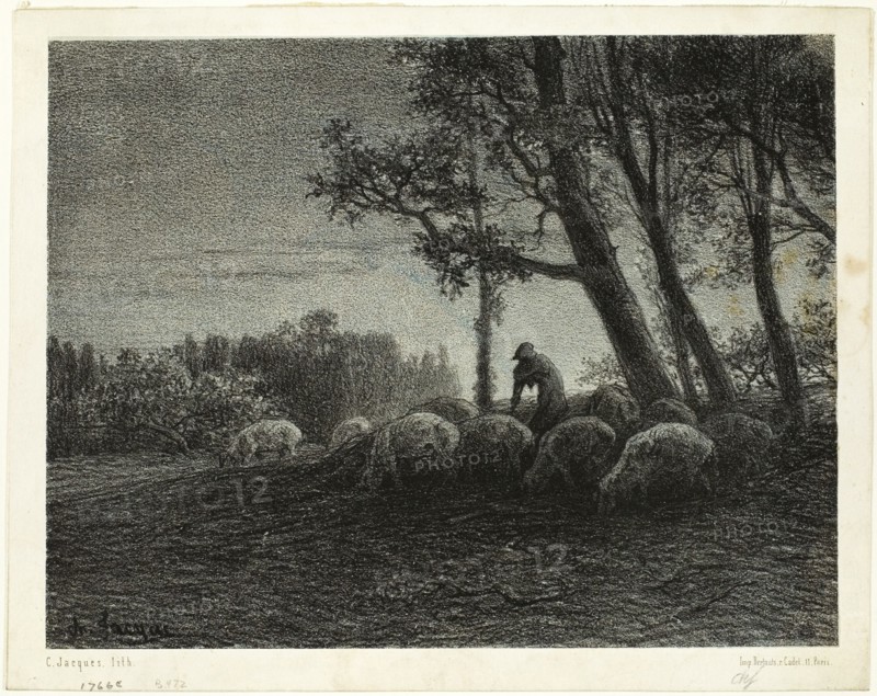 Poetic Twilight, c. 1853.