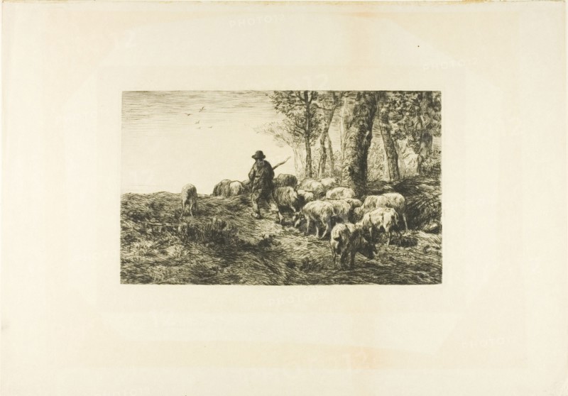 Herd of Pigs with Swineherd, 1878.