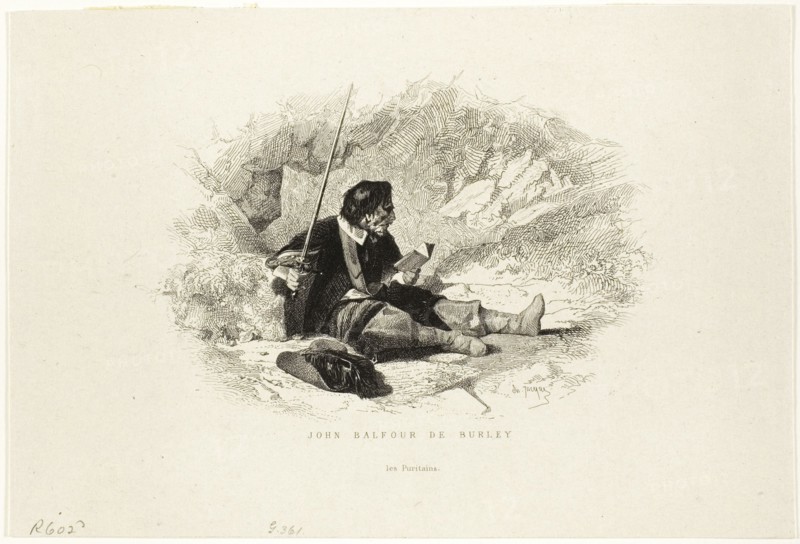John Balfour de Burley - Les Puritains, n.d.