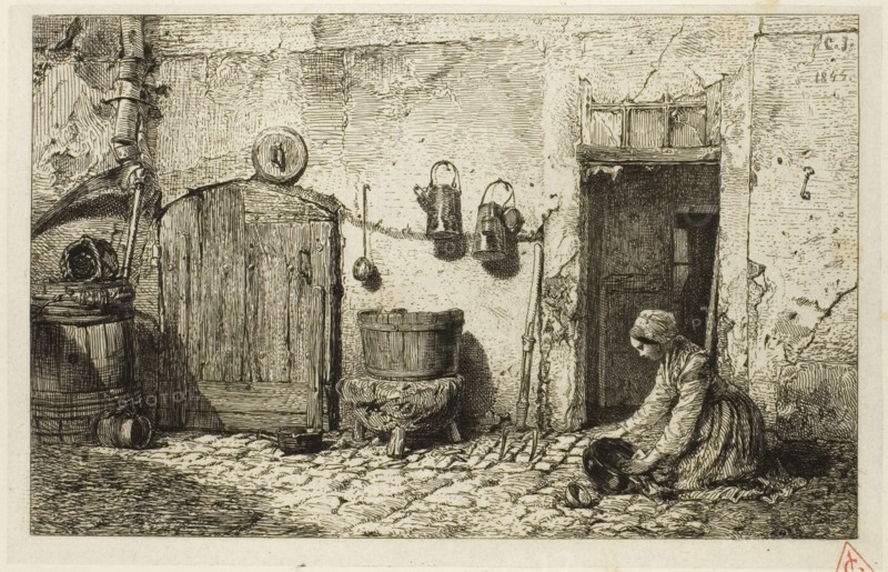 Scullery Maid, 1844.