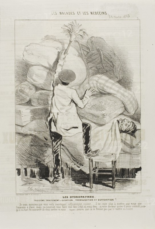 The Hydropaths: Third Treatment (plate 3), 1843.