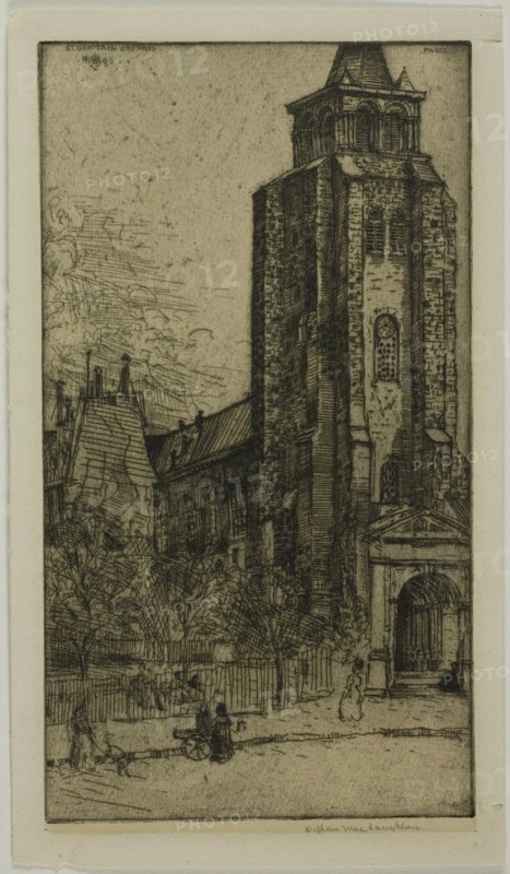 Tower of St. Germain-des-Prés, 1900.