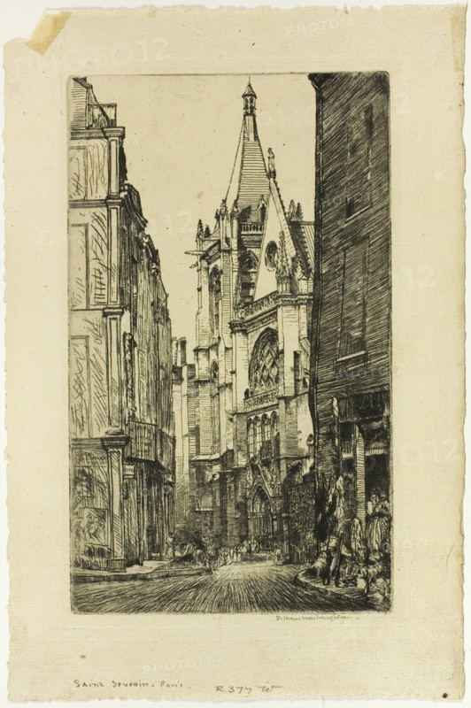 St. Séverin, Paris, 1902.