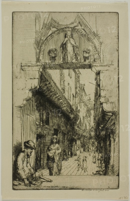 Calle del Paradiso, 1909.