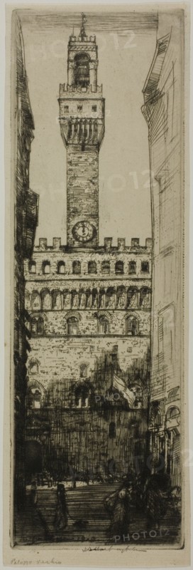 Palazzo Vecchio, Florence, 1909.