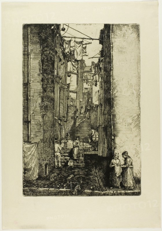 Ruelle du Pêcheur, 1902.