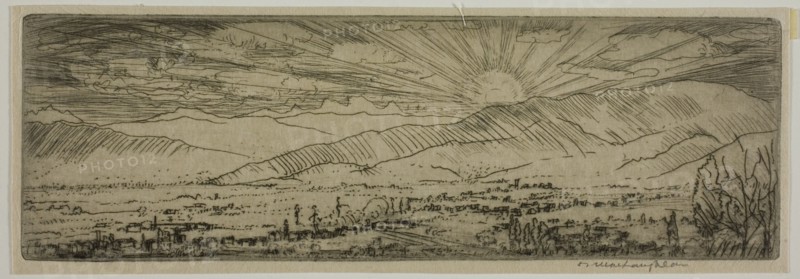 Val d'Arno, 1909.