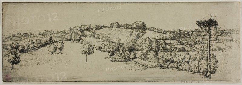 Landscape, Brittany, 1907.