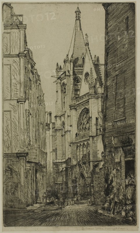 St. Severin, Paris, 1902.