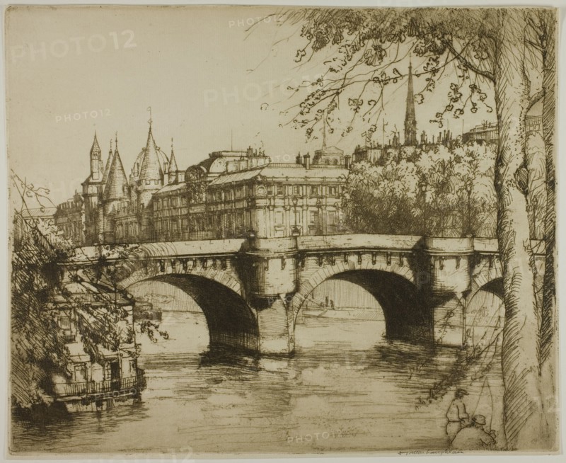 The Concièrgerie, Paris, 1908.