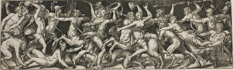 Combat of Centaurs and Lapiths, 1550/1572.