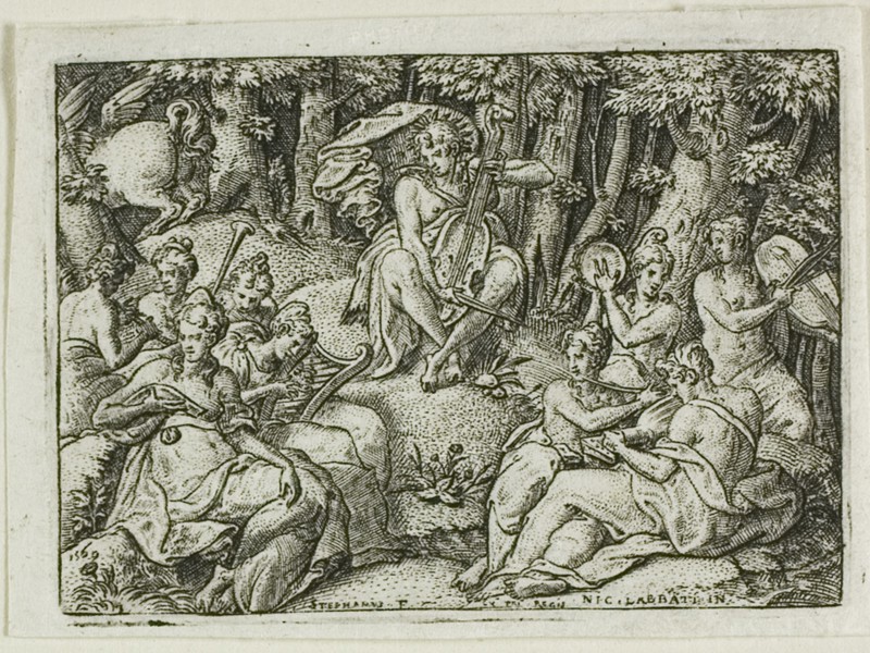 Apollo and the Muses, n.d.