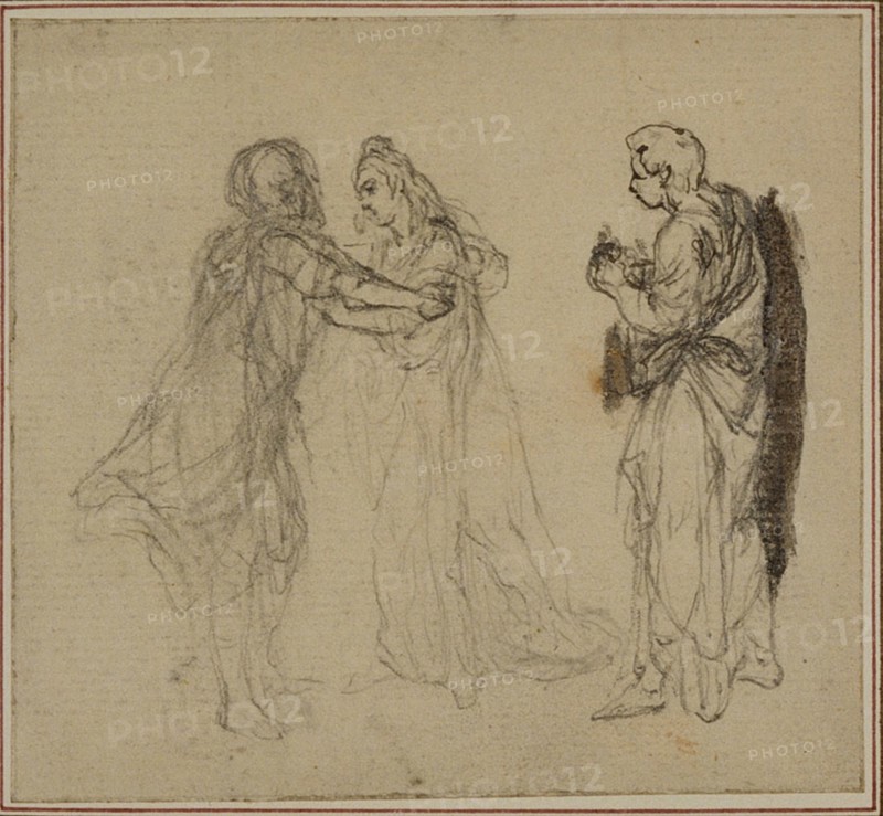 Study for Lucain's "La Pharsale", Canto II, c. 1766.