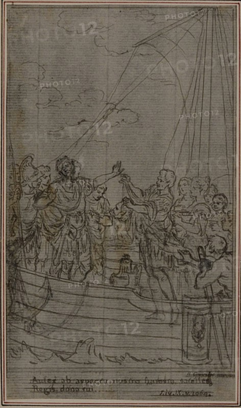 Study for Lucain's "La Pharsale", Canto IX, c. 1766.
