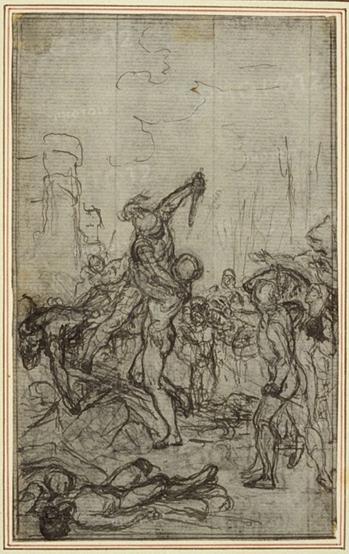 Study for Lucain's "La Pharsale", Canto IV, c. 1766.