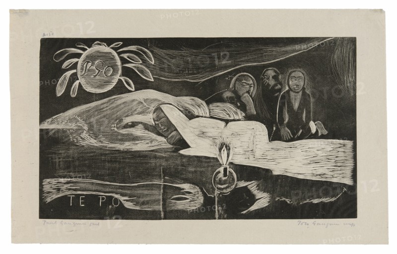 Te po (The Night), from the Noa Noa Suite, 1893–94, printed and published 1921.