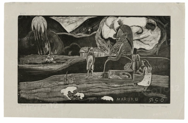 Maruru (Offerings of Gratitude), from the Noa Noa Suite, 1893–94, printed and published 1921.