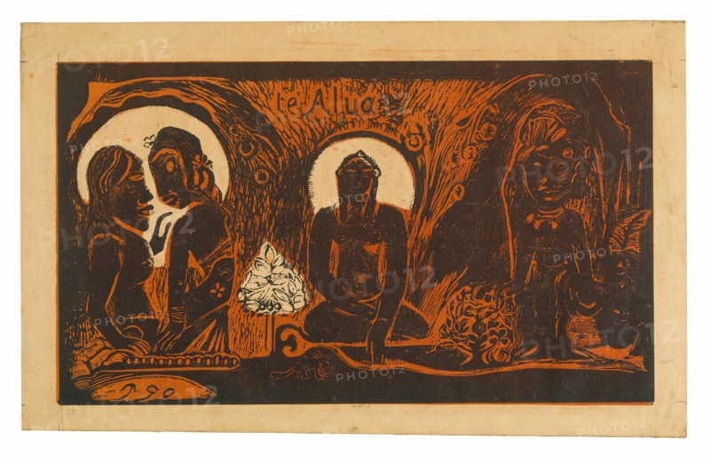 Te atua (The God), from the Noa Noa Suite, 1894.