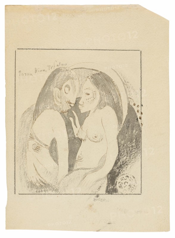 Parau Hina Tefatou (Words between Goddess of the Moon and God of the Earth), 1893/94.