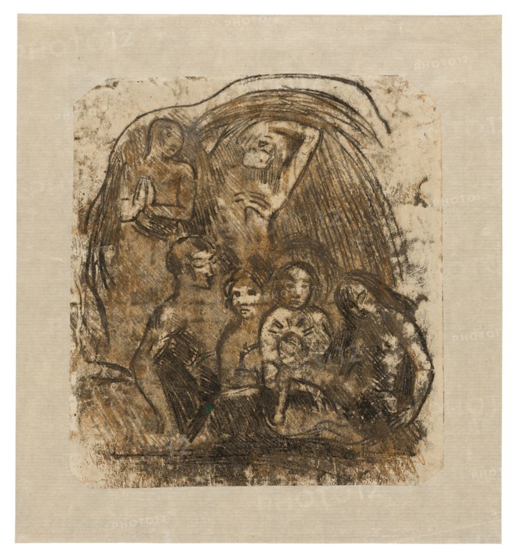 Nativity (Mother and Child Surrounded by Five Figures), c. 1902.