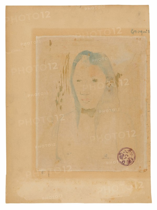 Bust of a Tahitian Woman, 1894.