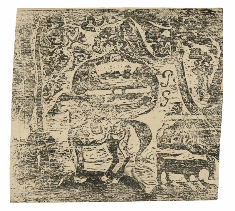 Horse, with Other Animals and Ornaments, 1899/1900.