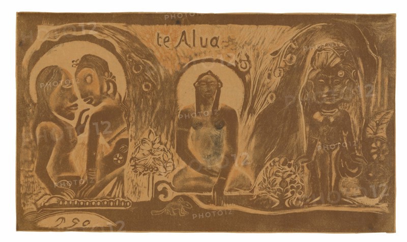 Te atua (The God), from the Noa Noa Suite, 1893/94.