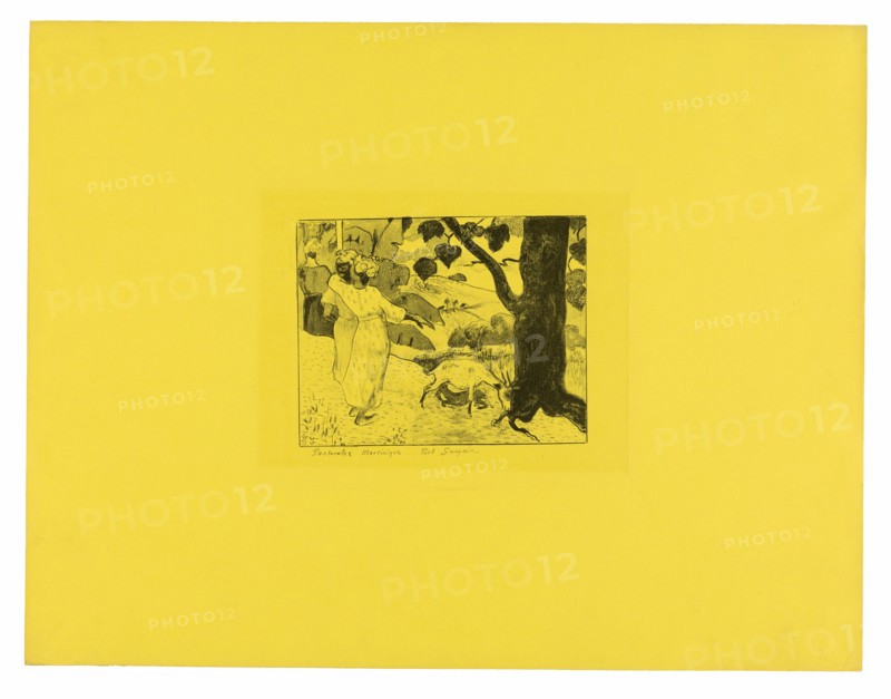Pastorales Martinique (Martinique Pastorals), from the Volpini Suite, 1889.