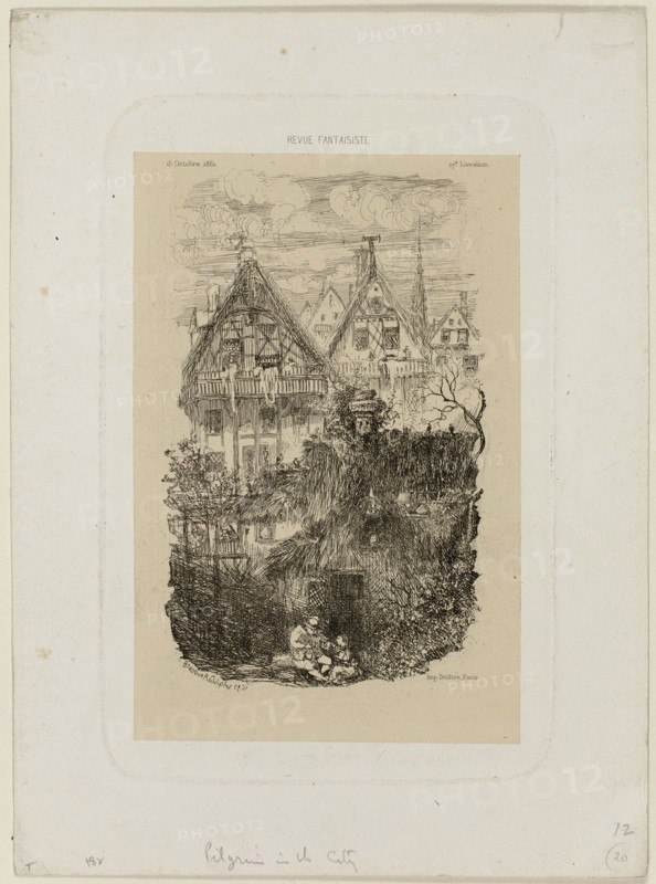 The Neighborhood, from Revue Fantaisiste, 1861.