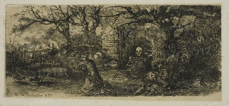 St. Anthony and Death, 1837.