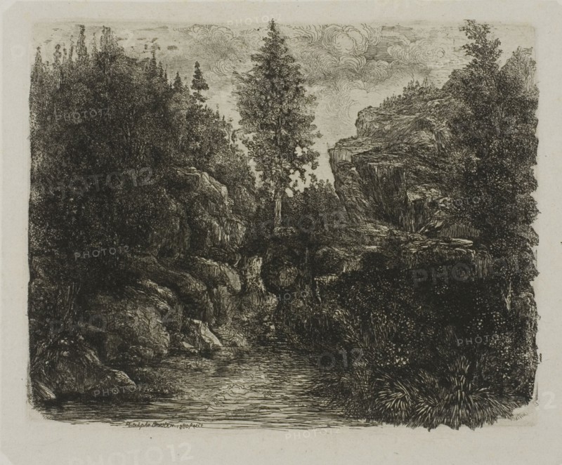 Rocky Landscape, 1880.