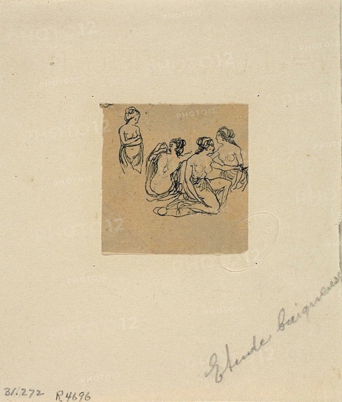 Study of Bathers, n.d.