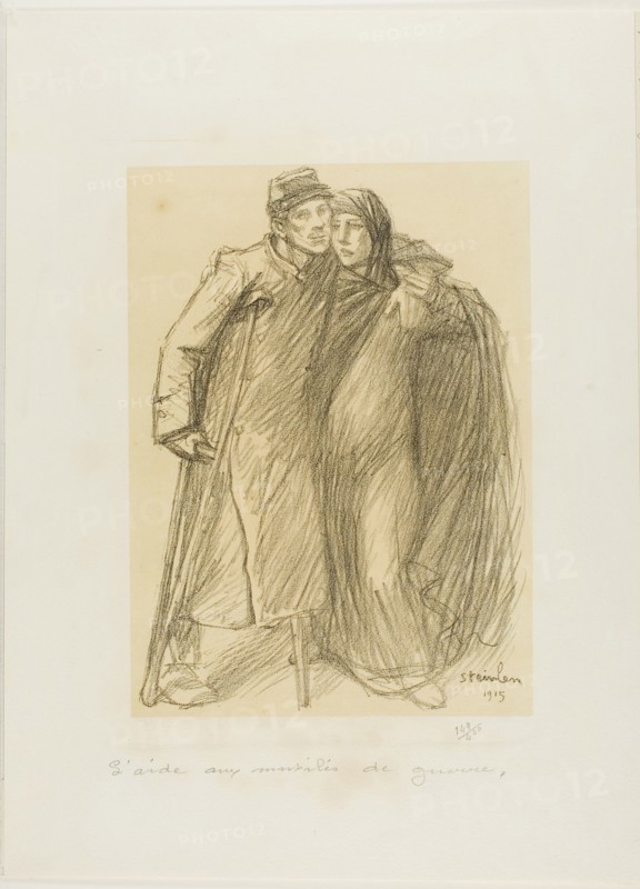 Aid to Those Mutilated in the War, plate one from Actualités, 5570.