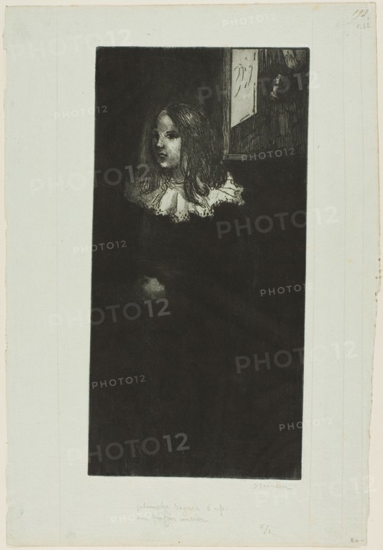 Young Girl with a White Collar, 1898.