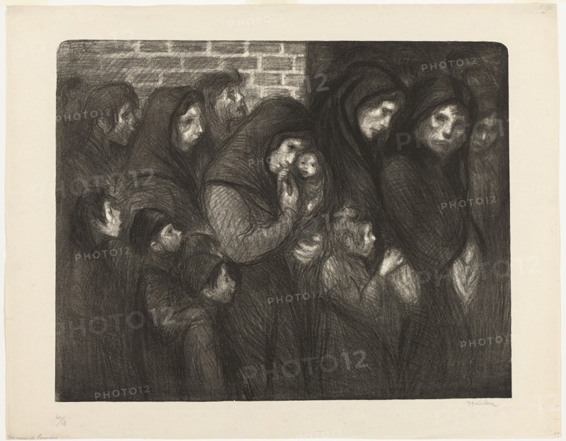 The Widows of Courrières, 1909.