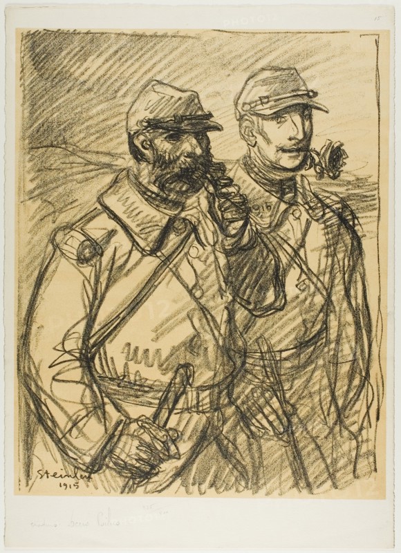 Two Soldiers, 1915.