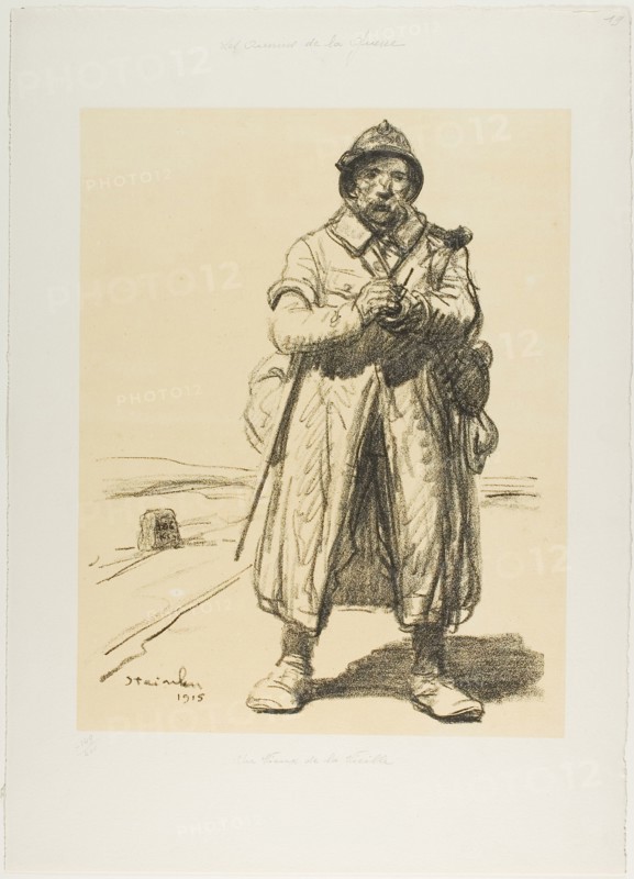 A Veteran of the Old Guard, 1915.