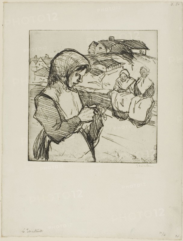 The Knitter, 1902.