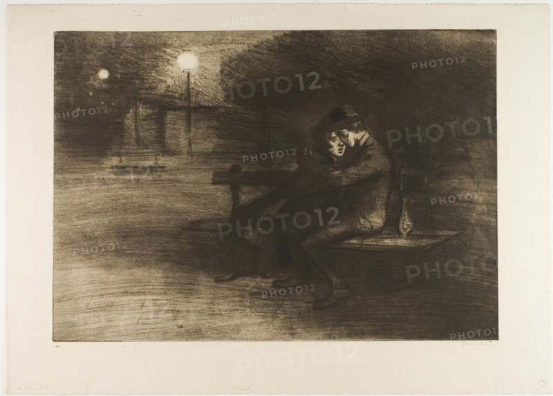 Lovers on a Bench, 1902.